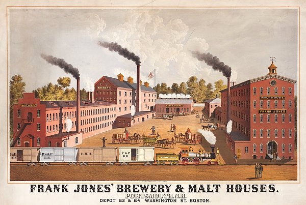Frank Jones brewery  malt houses, Portsmouth, N.H.