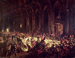 Постер Делакруа Эжен (Eugene Delacroix) The Assassination of the Bishop of Liege, 1829 Постер Делакруа Эжен (Eugene Delacroix) The Assassination of the Bishop of Liege, 1829