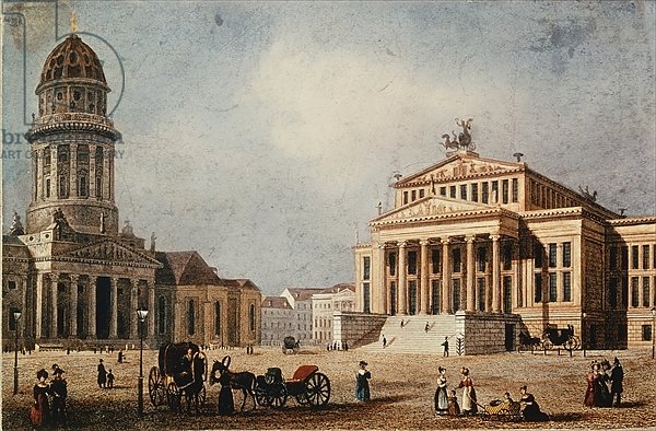 The Royal Theatre and the New Church, 1833