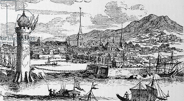 View of Havana, from 'The Narrative and Critical History of America', 1886