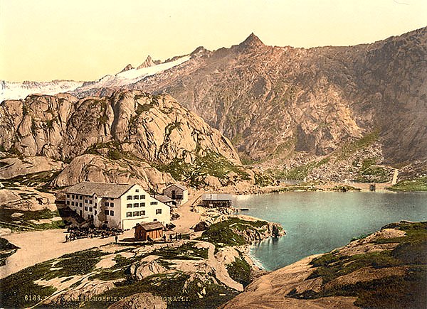 Швейцария. Исторический отель Grimselhospiz