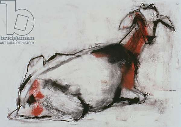 Seated Goat, 1998