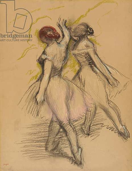 Two Dancers; Deux danseuses evoluant, c.1889