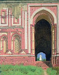 Постер Верещагин Василий Gate Near Kutub-Minar, Old Delhi, 1875 Постер Верещагин Василий Gate Near Kutub-Minar, Old Delhi, 1875