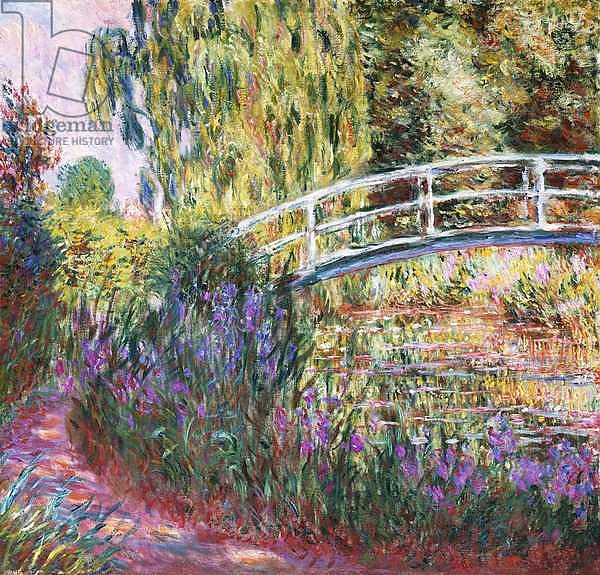 The Japanese Bridge, Pond with Water Lilies, 1900