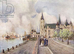 Постер Брюль Луи Antwerp, The Ancient Castle Steen Постер Брюль Луи Antwerp, The Ancient Castle Steen