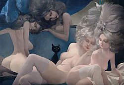 Постер Какульт Даниэль (совр) The Young Bride and her friends, detail, from 'Bluebeard' by Charles Perrault 1 Постер Какульт Даниэль (совр) The Young Bride and her friends, detail, from 'Bluebeard' by Charles Perrault 1