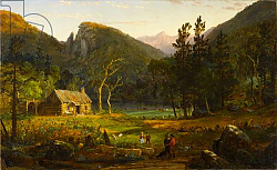 Постер Кропси Джаспер Eagle Cliff, Franconia Notch, New Hampshire, 1858 Постер Кропси Джаспер Eagle Cliff, Franconia Notch, New Hampshire, 1858