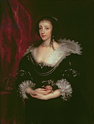 Постер Дик Энтони Queen Henrietta Maria, Queen consort of Charles I of England, 1632 Постер Дик Энтони Queen Henrietta Maria, Queen consort of Charles I of England, 1632