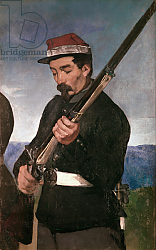 Постер Мане Эдуард (Edouard Manet) Non Commissoned Officer holding his Rifle Постер Мане Эдуард (Edouard Manet) Non Commissoned Officer holding his Rifle