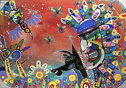 Постер Бреслин Энтони (совр) A Rook for the Starts and All, 2009 Постер Бреслин Энтони (совр) A Rook for the Starts and All, 2009