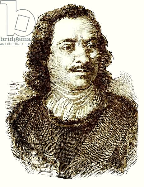 Peter the Great, illustration from 'Cassell's Illustrated Universal History' by Edward Ollier, published 1890
