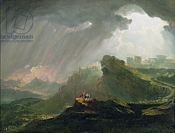 Постер Мартин Джон Joshua Commanding the Sun to Stand Still Upon Gibeon, c.1840 Постер Мартин Джон Joshua Commanding the Sun to Stand Still Upon Gibeon, c.1840