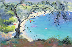 Постер Дюрхем Энн (совр) Lichnos Bay, Epirus, Greece, 1995 Постер Дюрхем Энн (совр) Lichnos Bay, Epirus, Greece, 1995