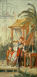 Постер Буше Франсуа (Francois Boucher) A Chinese Garden, study for a tapestry cartoon, c.1742 Постер Буше Франсуа (Francois Boucher) A Chinese Garden, study for a tapestry cartoon, c.1742