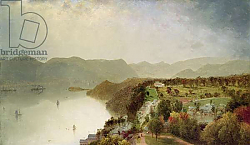 Постер Кенсетт Джон Фредерик View of Cozzen's Hotel Near West Point, NY, 1863 Постер Кенсетт Джон Фредерик View of Cozzen's Hotel Near West Point, NY, 1863
