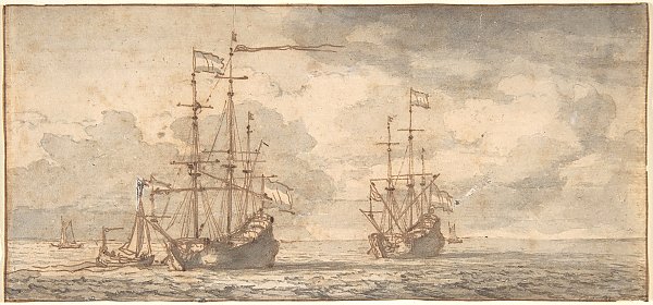 Dutch Ships at Anchor