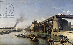 Постер Джонкинд Йохан View of Paris, the Seine or l'Estacade, 1853 Постер Джонкинд Йохан View of Paris, the Seine or l'Estacade, 1853