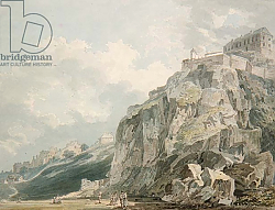 Постер Гиртин Томас No.1187 The Castle Rock, Edinburgh, c.1793 Постер Гиртин Томас No.1187 The Castle Rock, Edinburgh, c.1793