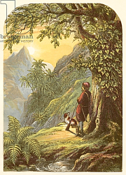 Постер Лидон Александр Robinson Crusoe takes a survey of the island Постер Лидон Александр Robinson Crusoe takes a survey of the island