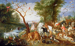 Постер Кессель Ян The Animals entering Noah's Ark 1 Постер Кессель Ян The Animals entering Noah's Ark 1