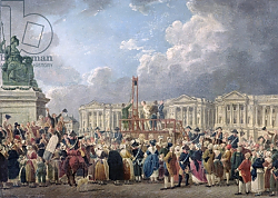 Постер Демаки Пьер An Execution, Place de la Revolution, between August 1793 and June 1794 Постер Демаки Пьер An Execution, Place de la Revolution, between August 1793 and June 1794