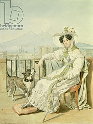 Постер Брюллов Александр Portrait of Princess Natalia Golitsin, 1822-26 Постер Брюллов Александр Portrait of Princess Natalia Golitsin, 1822-26