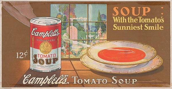 Campbells tomato soup.