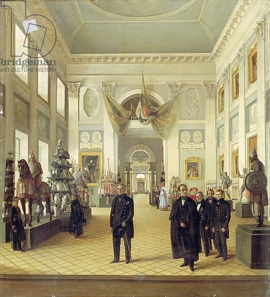 Interior of the Armoury Chamber in the Kremlin, 1844