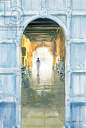Постер Виллис Люси (совр) Walking Towards the Light, Cochin, 2002 Постер Виллис Люси (совр) Walking Towards the Light, Cochin, 2002