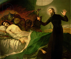 Постер Гойя Франсиско (Francisco de Goya) St. Francis Borgia Helping a Dying Impenitent, 1795 Постер Гойя Франсиско (Francisco de Goya) St. Francis Borgia Helping a Dying Impenitent, 1795