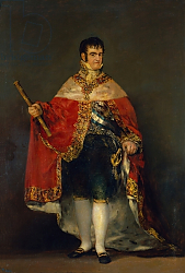 Постер Гойя Франсиско (Francisco de Goya) Portrait of Ferdinand VII 1814 Постер Гойя Франсиско (Francisco de Goya) Portrait of Ferdinand VII 1814