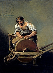 Постер Гойя Франсиско (Francisco de Goya) The Knife-Grinder, c.1808-12 Постер Гойя Франсиско (Francisco de Goya) The Knife-Grinder, c.1808-12
