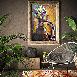 «Египтянка» в интерьере в этническом стиле в серых тонах