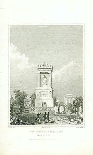 Monument du General Foy. Pere la Chaise 1