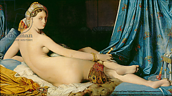 Постер Ингрес Джин The Grande Odalisque, 1814 Постер Ингрес Джин The Grande Odalisque, 1814