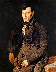 Постер Ингрес Джин Portrait of Jean-Pierre-Francois Gilibert 1804-05 Постер Ингрес Джин Portrait of Jean-Pierre-Francois Gilibert 1804-05