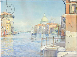 Постер Виндфорс Гуннар The Gran Canal, Venice, with the Santa Maria della Salute, 1910 Постер Виндфорс Гуннар The Gran Canal, Venice, with the Santa Maria della Salute, 1910