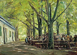 Постер Либерман Макс A Country Brasserie, Brannenburg, Bavaria, 1894 Постер Либерман Макс A Country Brasserie, Brannenburg, Bavaria, 1894