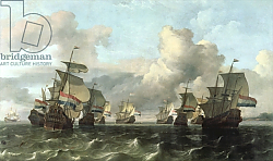Постер Бакхаузен Людольф The Dutch Fleet of the India Company, 1675 Постер Бакхаузен Людольф The Dutch Fleet of the India Company, 1675