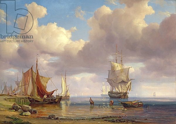 Calm Sea, 1836