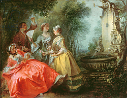 Постер Ланкре Никола The Four Times of the Day: Midday, c.1739-41 Постер Ланкре Никола The Four Times of the Day: Midday, c.1739-41