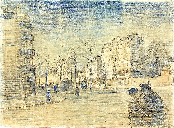 Бульвар де Клиши, 1887 1