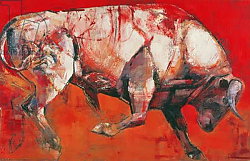 Постер Адлингтон Марк (совр) The White Bull, 1999 Постер Адлингтон Марк (совр) The White Bull, 1999