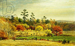 Постер Кропси Джаспер Conversation at the Fence, 1873 Постер Кропси Джаспер Conversation at the Fence, 1873