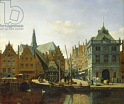 Постер Беркхейде Геррит View of the Spaarne at Haarlem, 1667 Постер Беркхейде Геррит View of the Spaarne at Haarlem, 1667