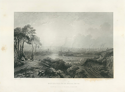 Постер Manchester from Kersal Moor