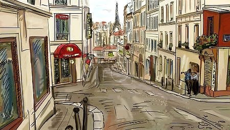 Улица любви в Париже: прогулка по Монмартру