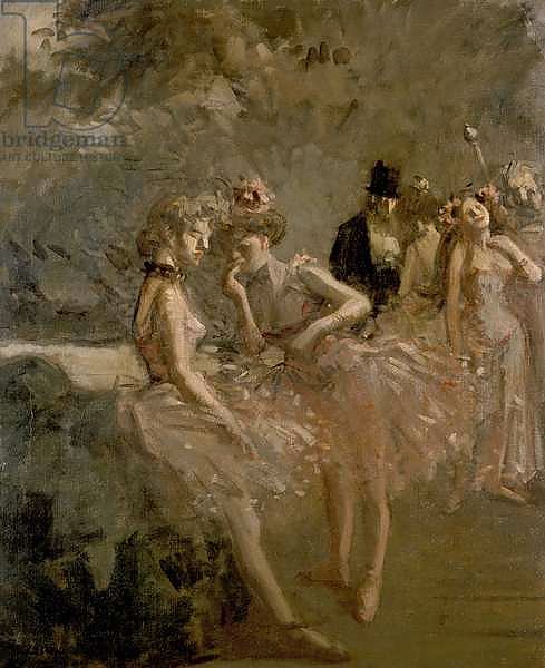 Scene in the Wings of a Theatre, c. 1870 - 1900