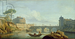 Постер Верне Клод The Bridge and Castle Sant'Angelo, 1745 Постер Верне Клод The Bridge and Castle Sant'Angelo, 1745